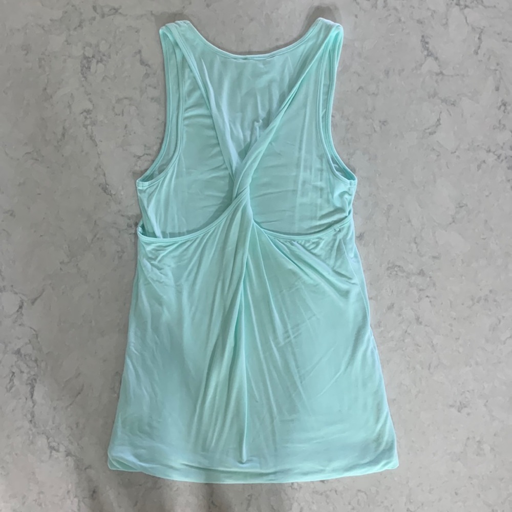ATHLETA TWIST BACK JERSEY TANK